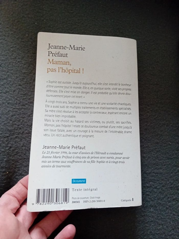Livre histoire vraie maman pas l'hôpital - photo numéro 2
