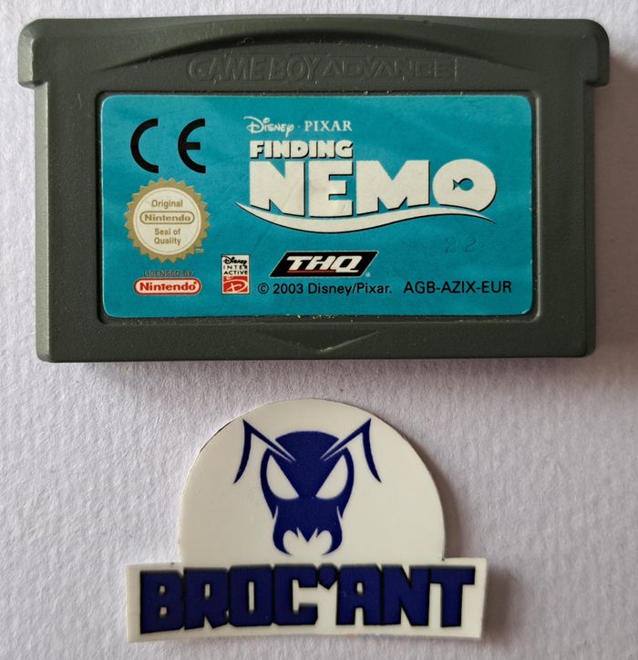 Disney Pixar Finding Nemo EUR Nintendo Gameboy Advance GBA - photo numéro 4