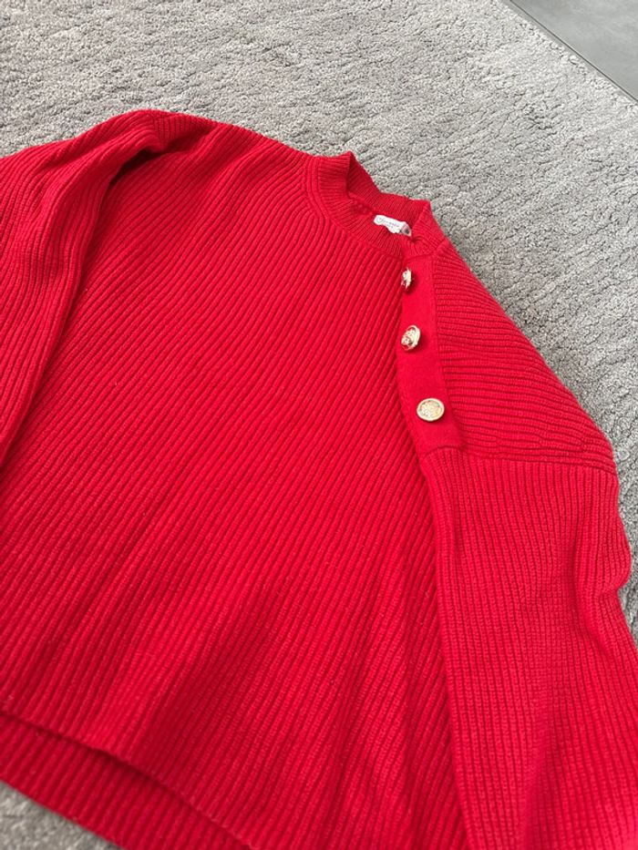 Pull rouge primark taille M - photo numéro 4