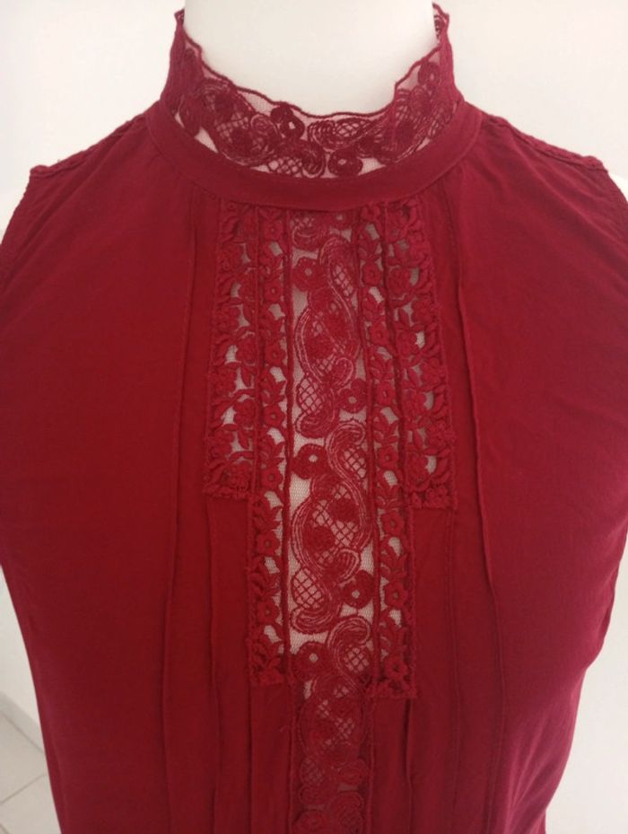 Promod - débardeur taille XS | bordeaux - printemps été - photo numéro 5