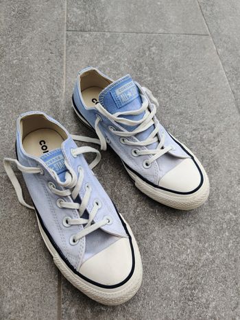Converses  bleues taille 36.5