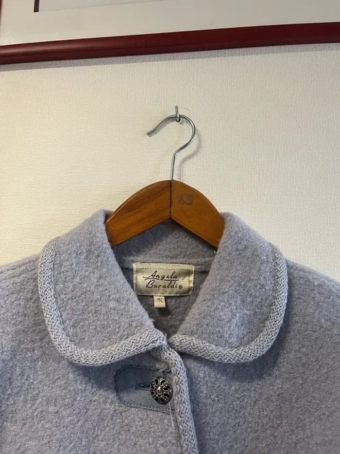 Veste manteau en laine  M/L - photo numéro 3