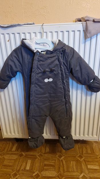 Combinaison hiver avec capuche