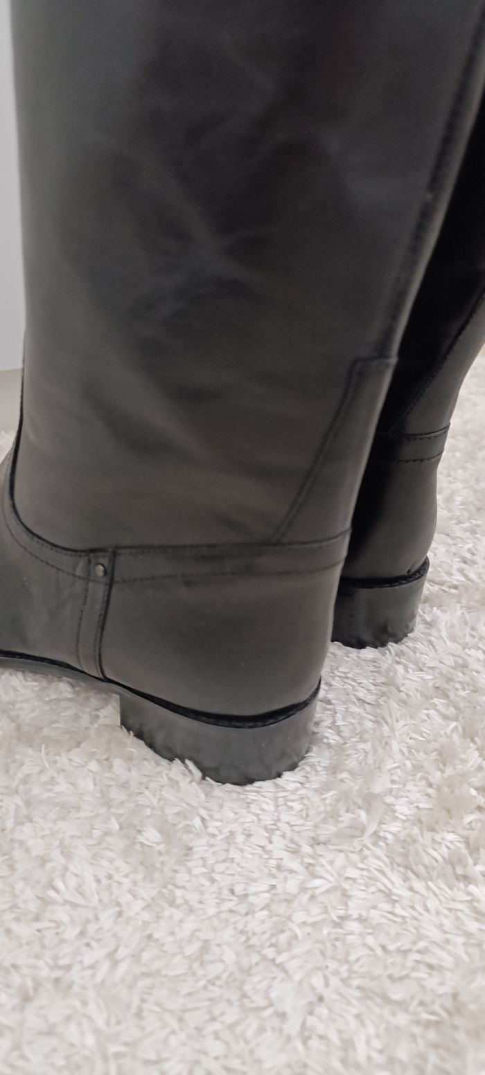 Bottes haute en cuir Neuve - photo numéro 6