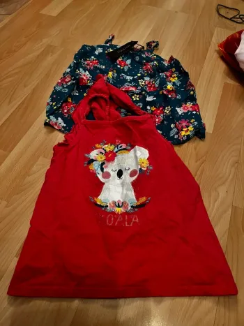 Lot de 2 débardeurs fille 6 ans sergent Major
