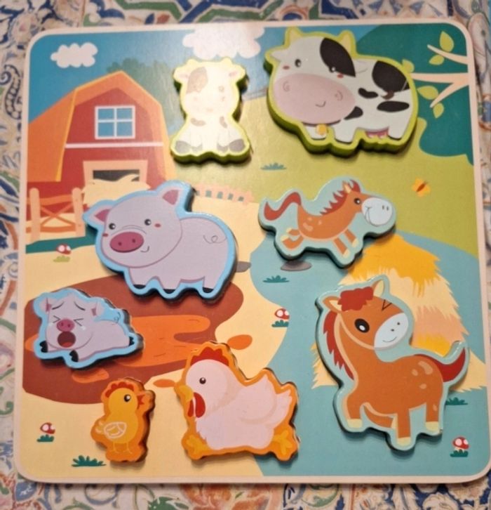 Puzzle en bois Janod