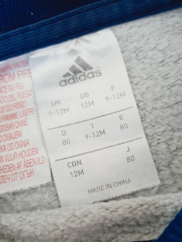 Sweat Adidas - 12M - photo numéro 2