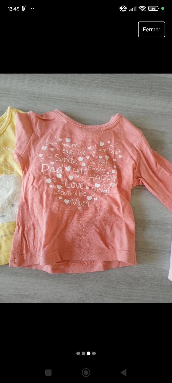 Lot t-shirt manche longue - photo numéro 2