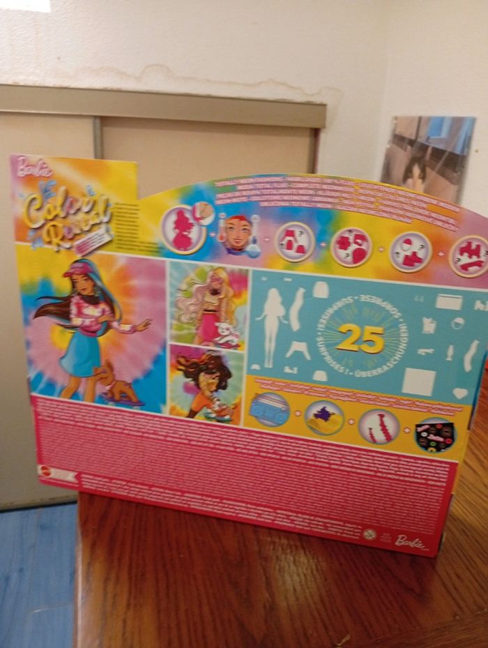 Barbie reveal 25 surprises tie dye fluo neuf dès 3 ans - photo numéro 2