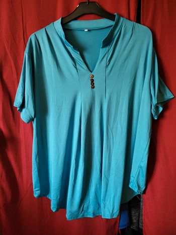 Blouse turquoise