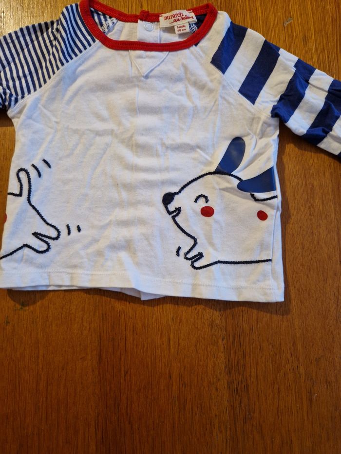 T shirt manche longue 6 mois - photo numéro 2