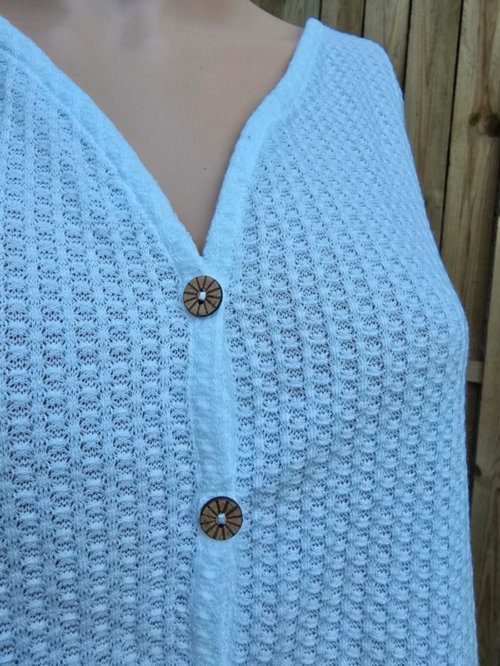 Débardeur à nouer 🍒vintage 2000🍒taille 36/38 - photo numéro 4