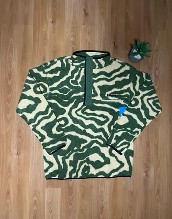 Polaire Columbia Helvetia / zebré vert beige / taille M