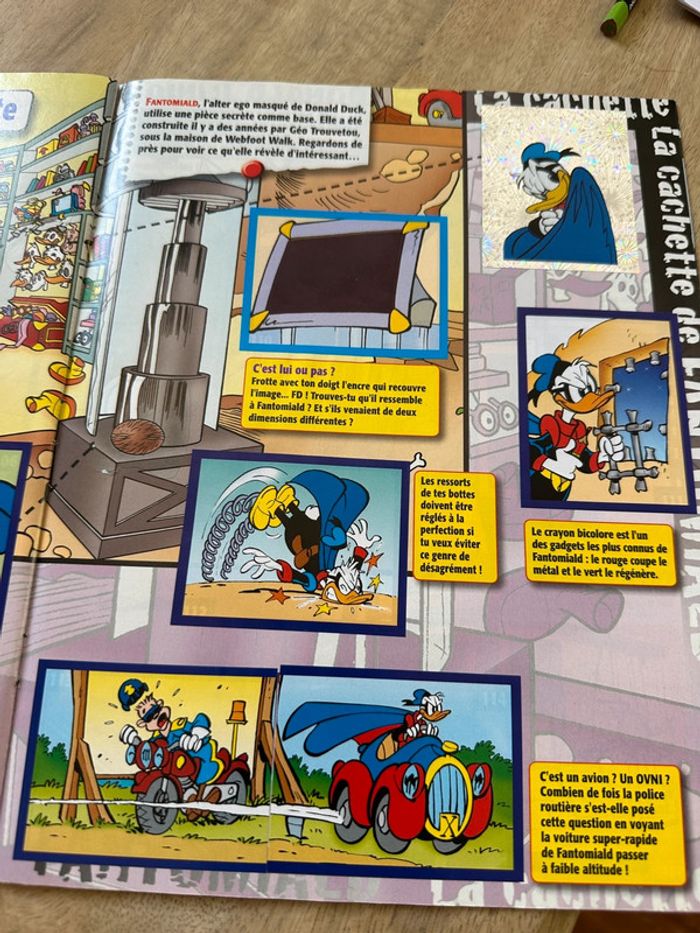 Panini - Album complet stickers autocollants Walt Disney Le Monde de Mickey et Donald - photo numéro 8