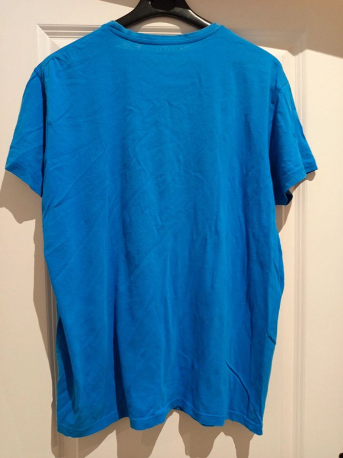 🔝 T-shirt uni manches courtes Primark bleu taille L 100 % coton - photo numéro 2