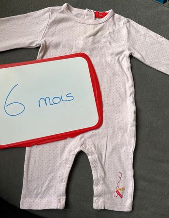 Pyjama une pièce 6 mois