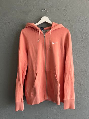 Veste à zip Nike rose saumon