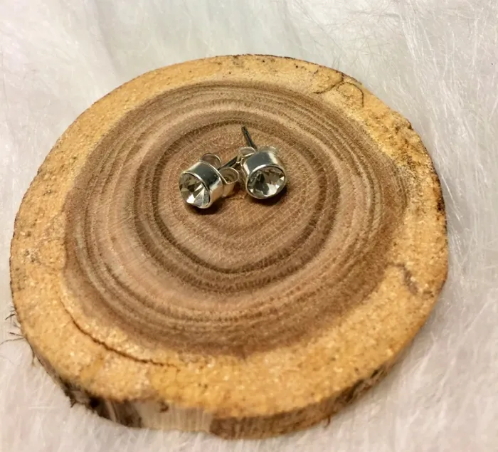 Boucles d'oreille argentées