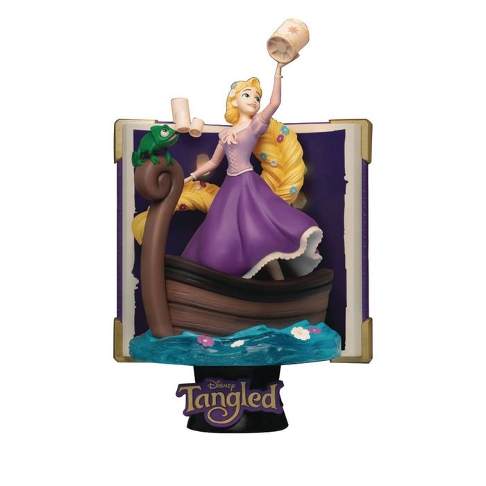 RAIPONCE - Diorama D-Stage Disney Livre Histoire 15cm