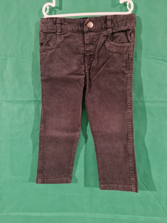 Tissaia - 24 mois - Pantalon velours côtelé - photo numéro 2