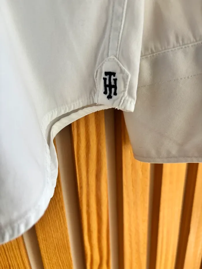 Chemise Tommy H blanc - photo numéro 2