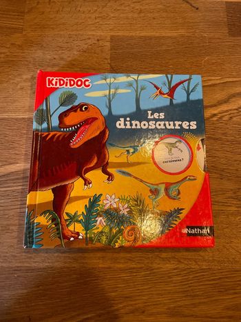 Livre Kididoc Les dinosaures