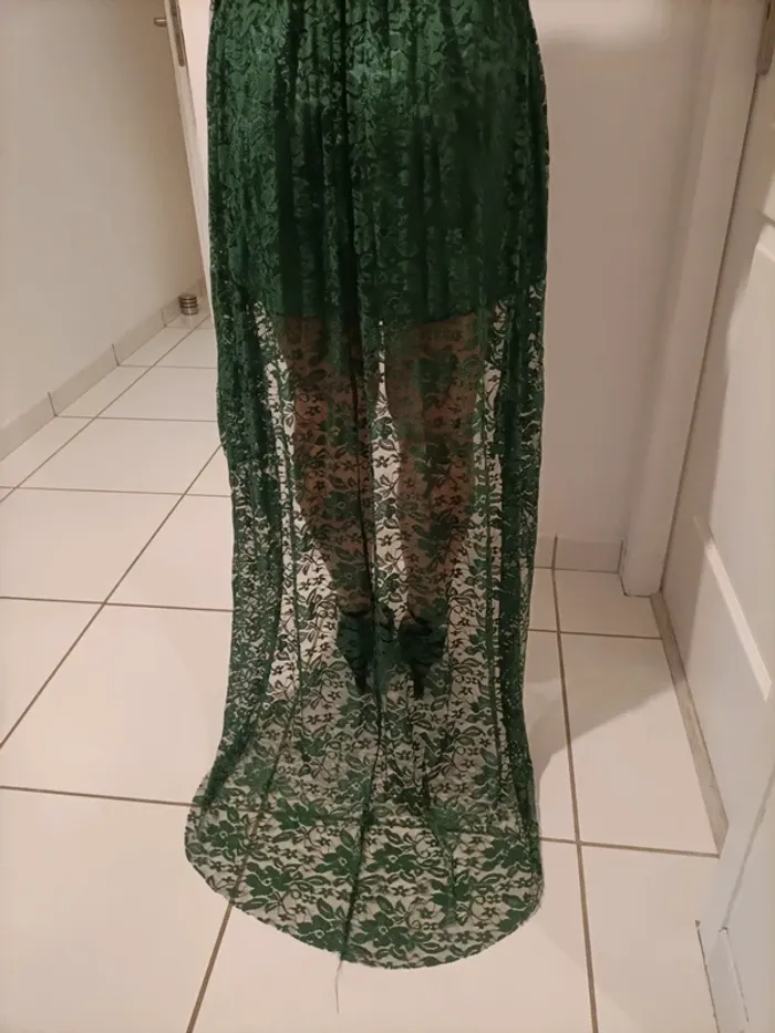 Robe soirée, cérémonie, cocktail avec traîne - photo numéro 2