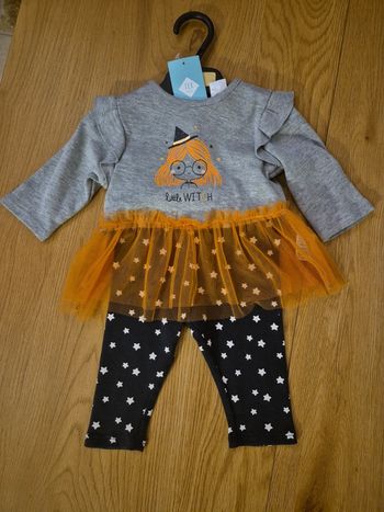 Ensemble fille 3 mois tex neuf