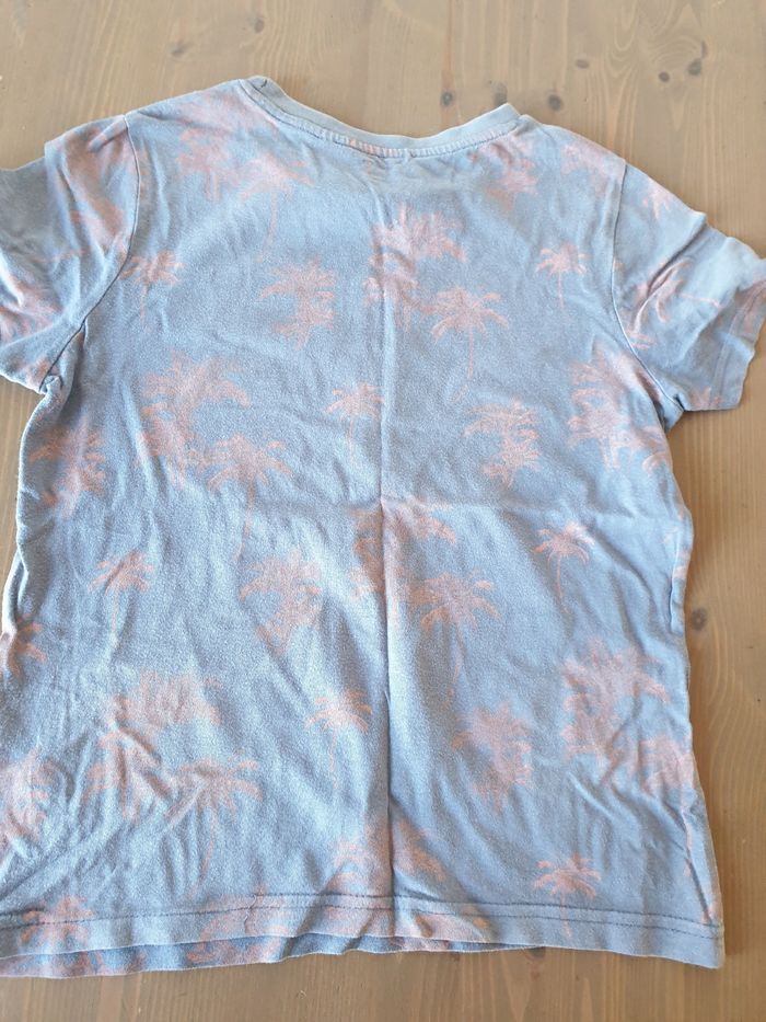 tshirt 10 ans Hawaï palmiers Kiabi - photo numéro 3