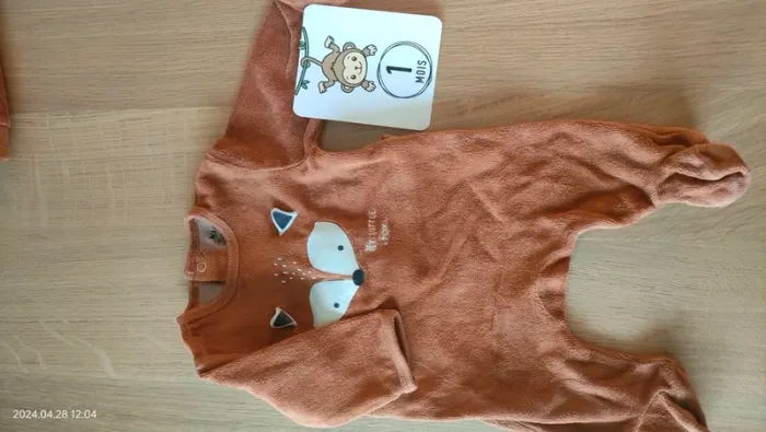 Pyjama chaud 1 pièce