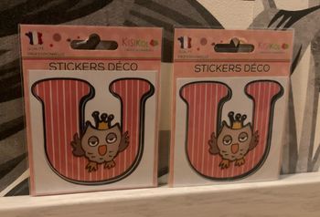 Stickers lettre U