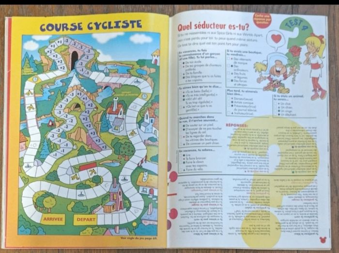 Ancien journal de mickey avec livret Oasis bd N°2350 de 1997 vintage - photo numéro 8