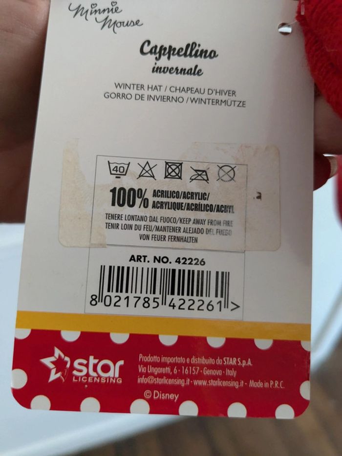 1 (ou 2) bonnet rouge Minnie - photo numéro 5