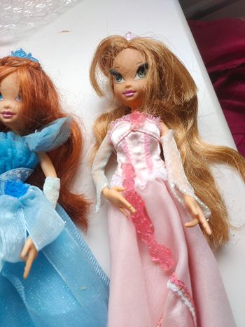 Winx mattel Flora et Bloom régal light