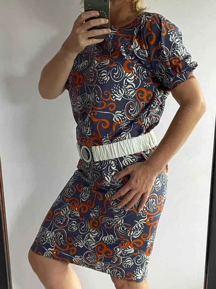 Robe de couturière unique 42