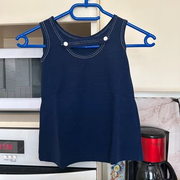 Débardeur bleu marine