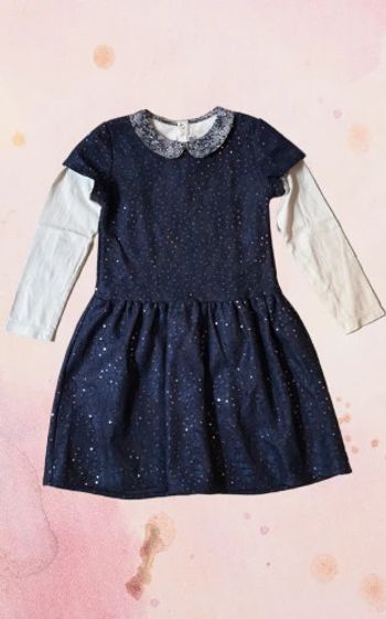 Robe à sequins et tshirt à col taille 8 ans - X & Jacadi