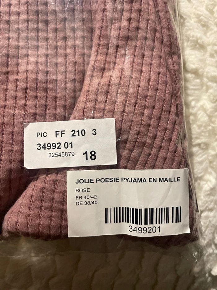 ensemble Linsvosges pyjama en maille femme - photo numéro 3