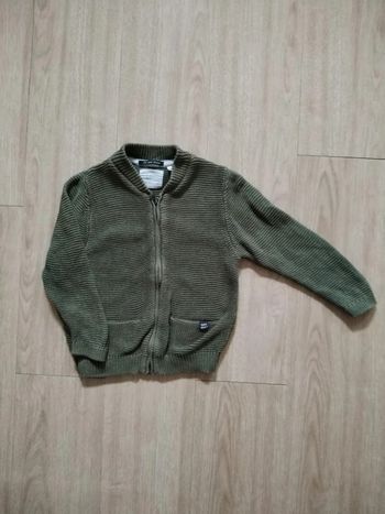 Gilet zippé 2 ans