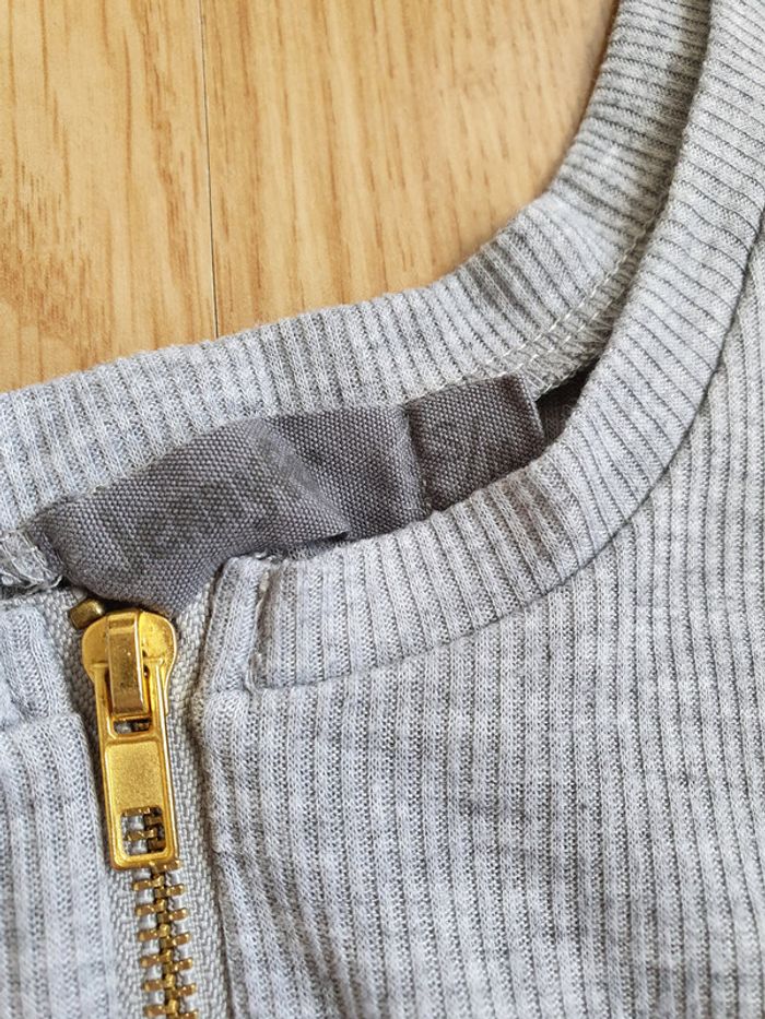 Débardeur gris jennyfer - photo numéro 3