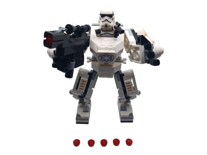 LEGO compatible – Robot Stormtrooper Star Wars avec lance-projectiles - photo numéro 2