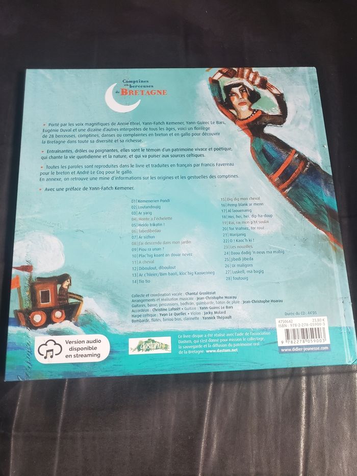 Livre et CD Comptines et berceuses de Bretagne - photo numéro 2