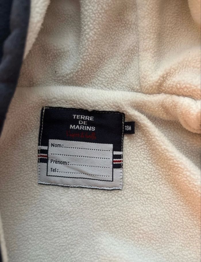 Veste/Manteau intérieur polaire - taille 18 mois - photo numéro 4