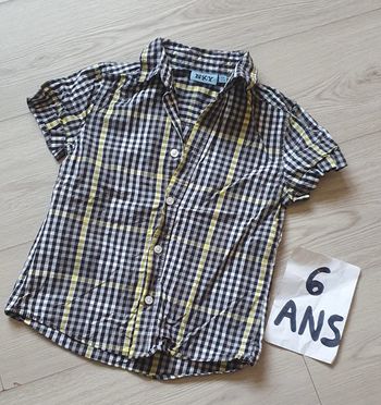 Chemise garçon 6ans 116cm
