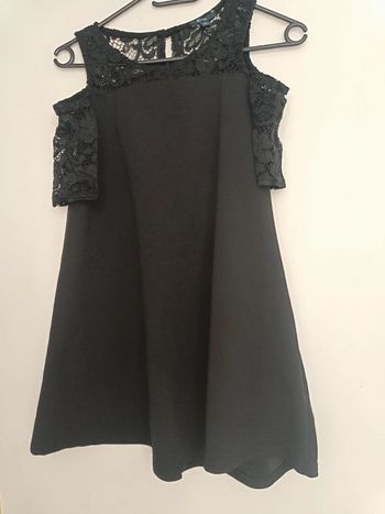 Robe noire à dentelle🖤Kiabi 12 ans