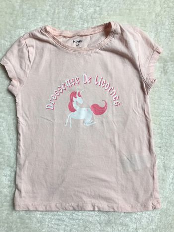 Teeshirt kiabi 4 ans