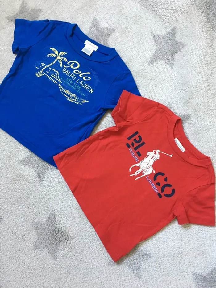 Lot 2 tshirt 12 mois - photo numéro 2