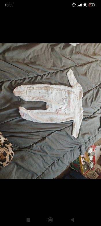 Lot de pyjama bébé fille taille 6 mois