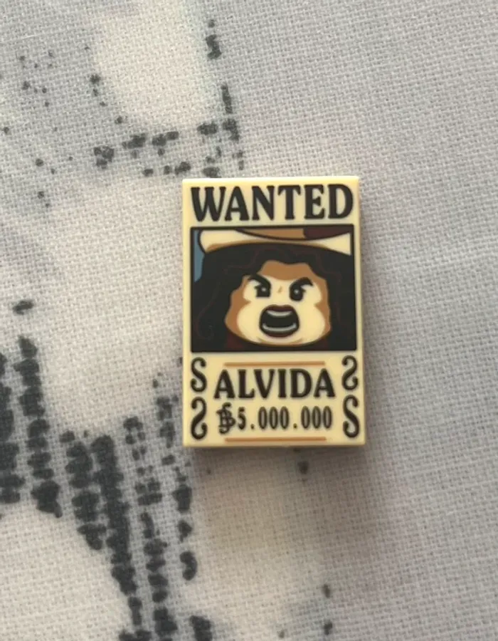 Poster Wanted Alvida Lego One Piece