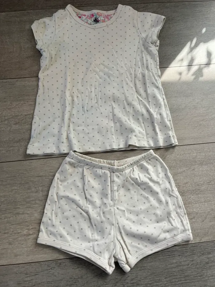 Pyjama short fille 6 ans petit bateau